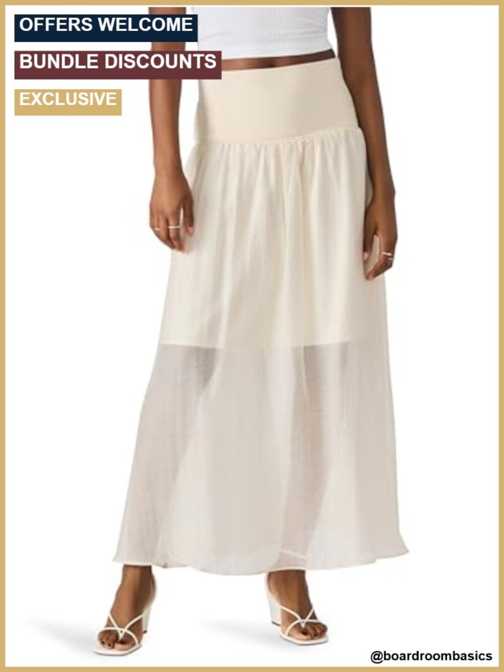 Steve Madden Amaya High Rise Solid Wear to Work Skirt